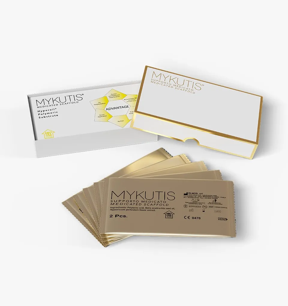 Mykutis® Interactive Medicated Scaffold Box of 10 Supports Mykutis® Interactive Medicated Scaffold Box of 10 Supports